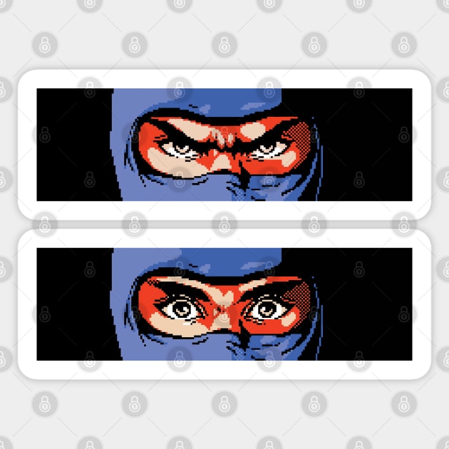 Ninja Gaiden uh-oh Sticker by Slappers